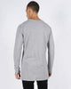 UNKNOWN LONG SLEEVE TEE - LIGHT GREY MARLE