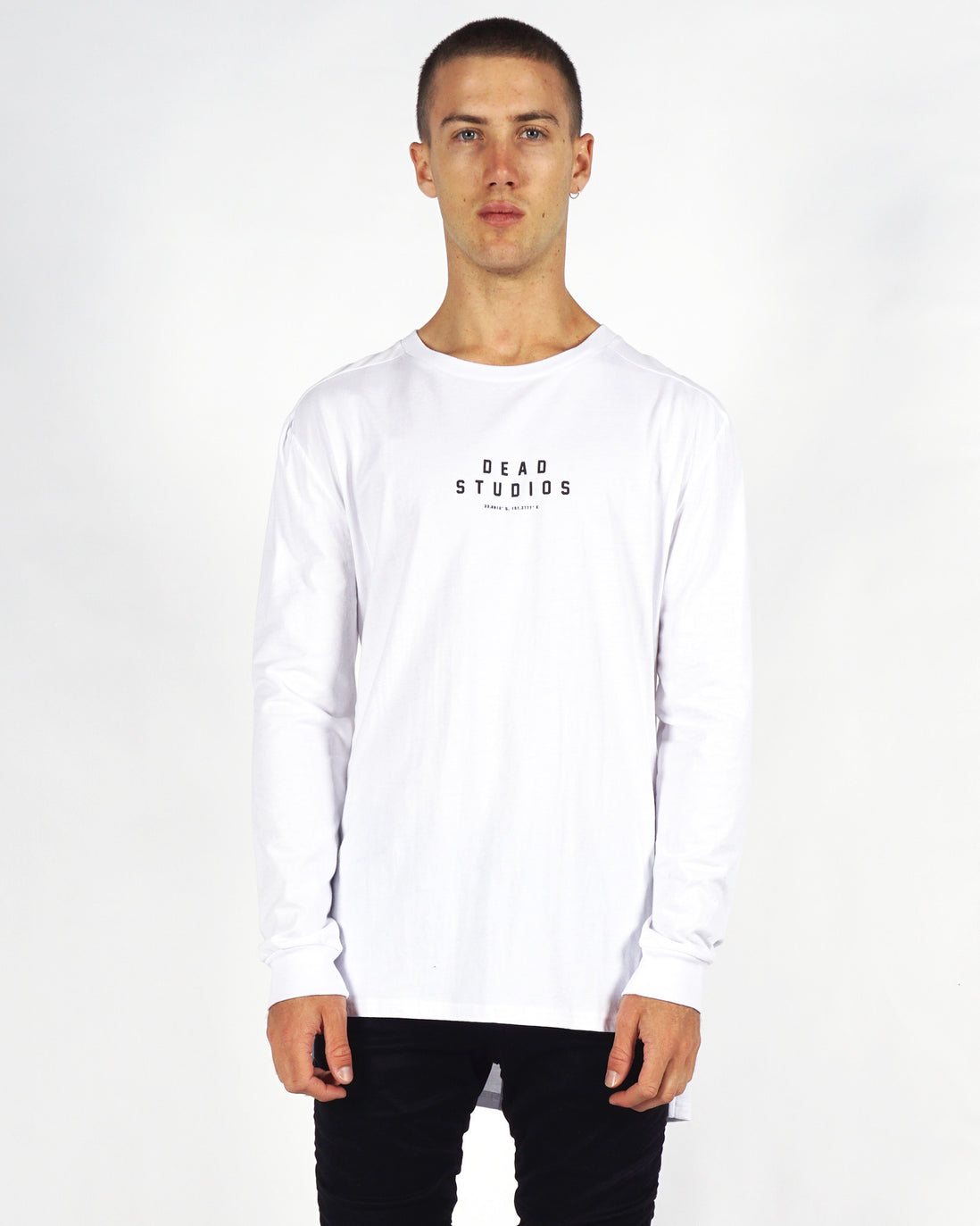 UNKNOWN NAV LONG SLEEVE - WHITE