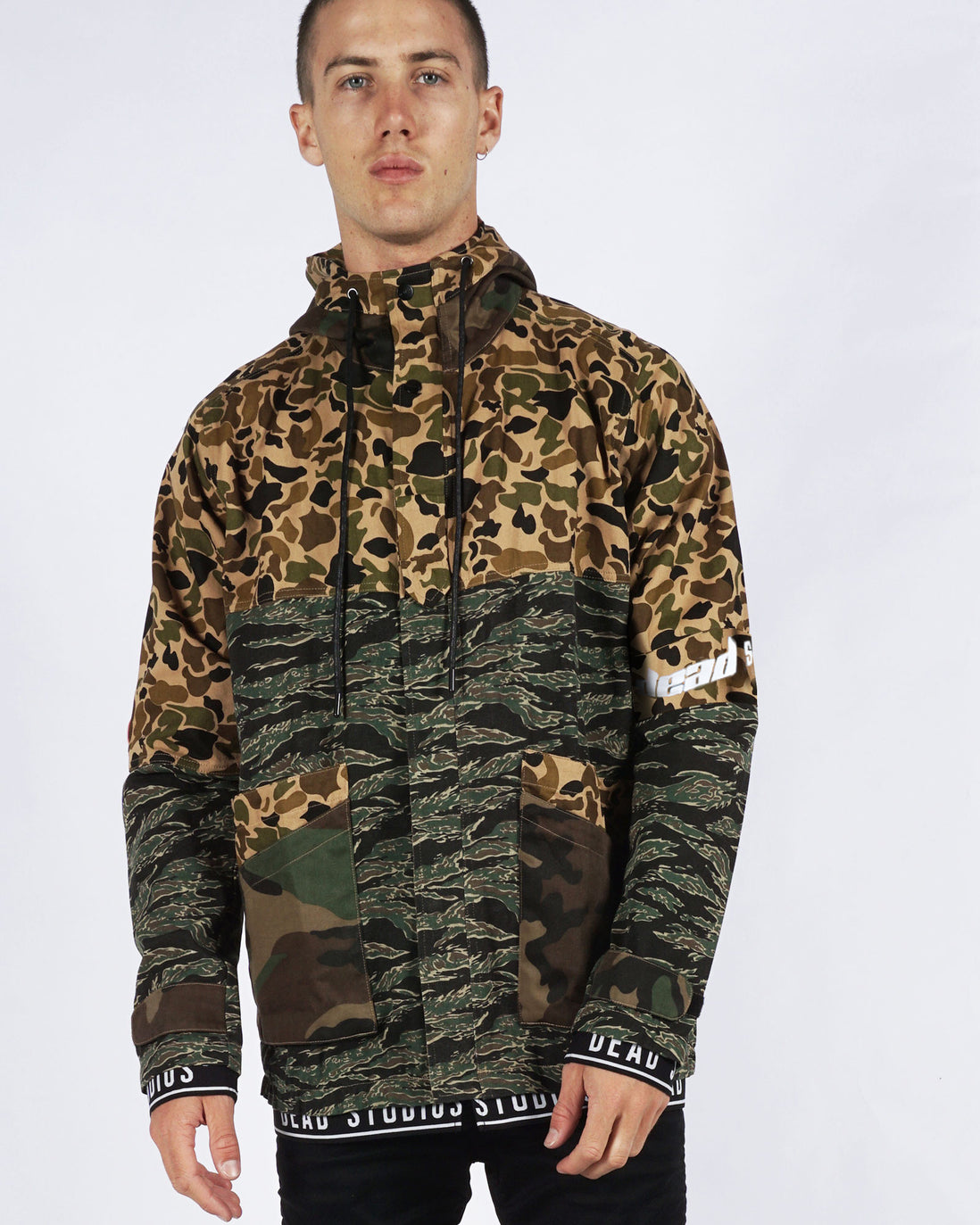 3 TONE CAMO JACKET