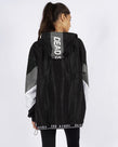 TRI COLOUR RUNNER JACKET - BLACK/OLIVE