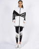 TRI COLOUR RUNNER JACKET - WHITE/BLACK