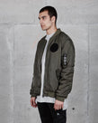 OLIVE MA-1 BOMBER JACKET