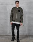 OLIVE MA-1 BOMBER JACKET