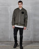 OLIVE MA-1 BOMBER JACKET