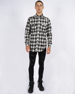 KURT FLANNO SHIRT - BLACK/WHITE