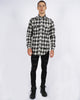 KURT FLANNO SHIRT - BLACK/WHITE