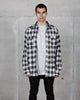 KURT FLANNO SHIRT - BLACK/WHITE