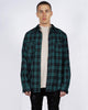 KURT FLANNO SHIRT - GREEN/BLACK