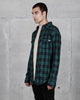 KURT FLANNO SHIRT - GREEN/BLACK