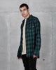 KURT FLANNO SHIRT - GREEN/BLACK