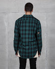 KURT FLANNO SHIRT - GREEN/BLACK