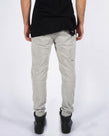 BIKER FLEECE PANT - GREY