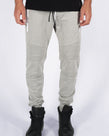 BIKER FLEECE PANT - GREY