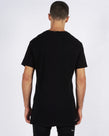 ROSE QUARTZ BOX LOGO TEE - BLACK/PINK