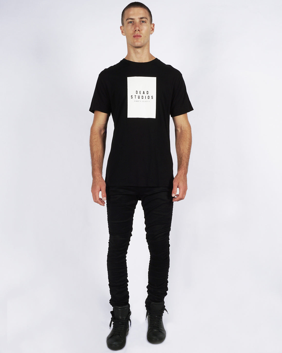 EXIST LOGO TEE - BLACK
