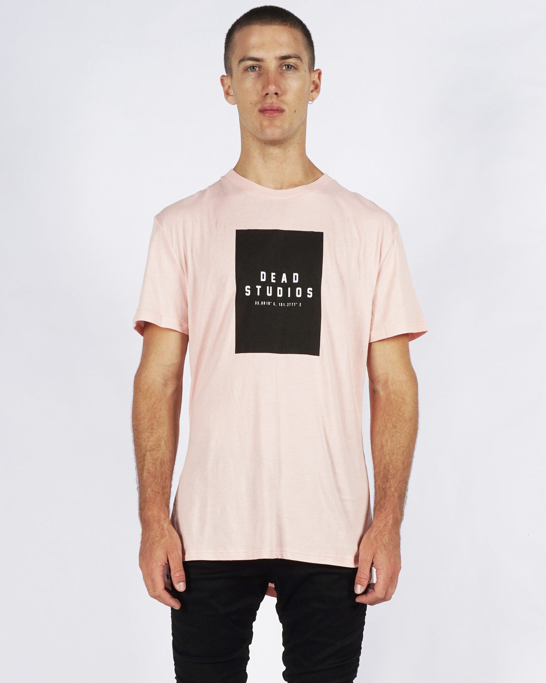 EXIST LOGO TEE - Rose Quartz