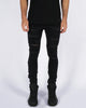003 TRASHED JEAN- BLACK
