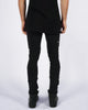 003 TRASHED JEAN- BLACK