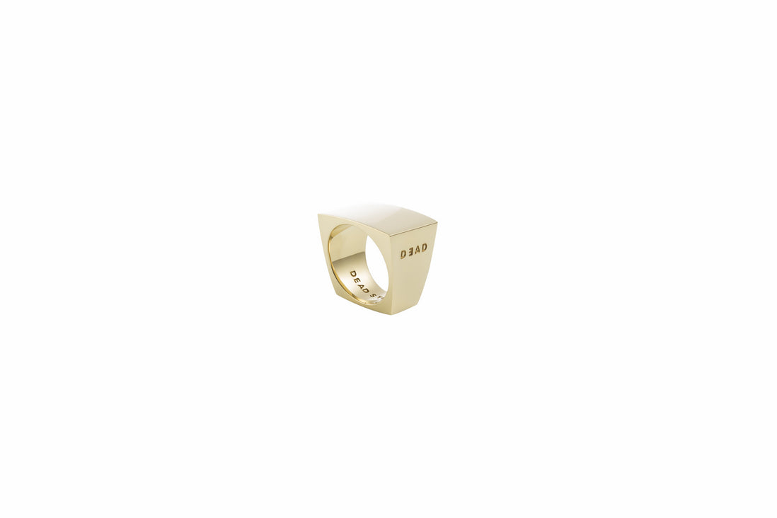 DECES RING- BRASS