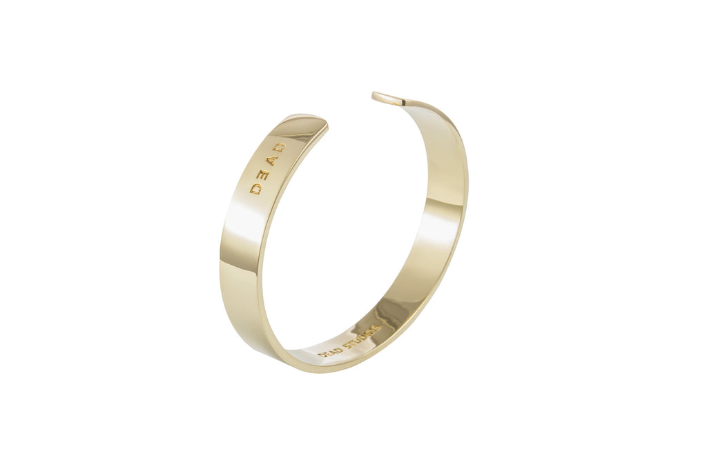 DECES CUFF- BRASS