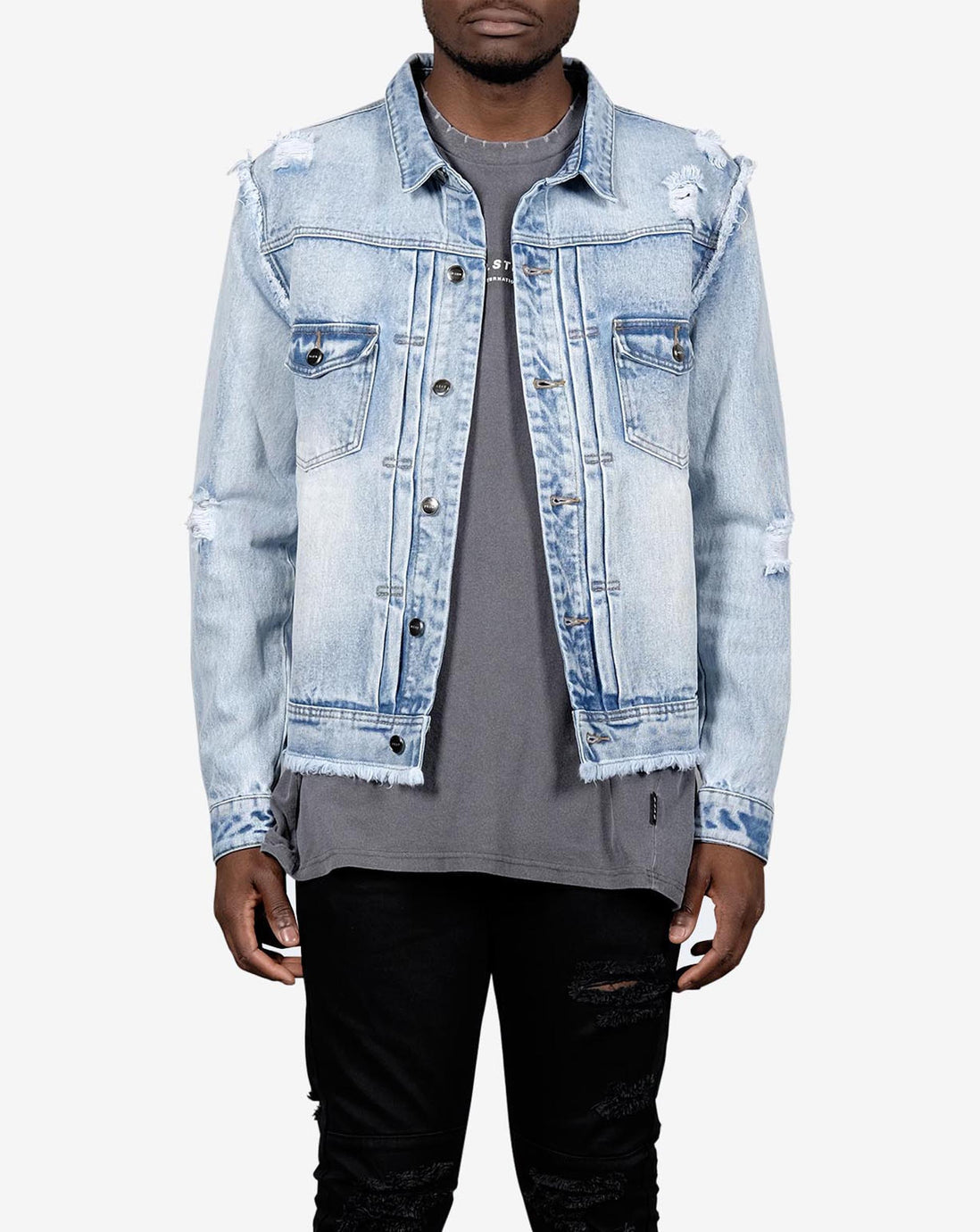 PRE ORDER - RELIC DENIM JACKET- BLEACH INDIGO