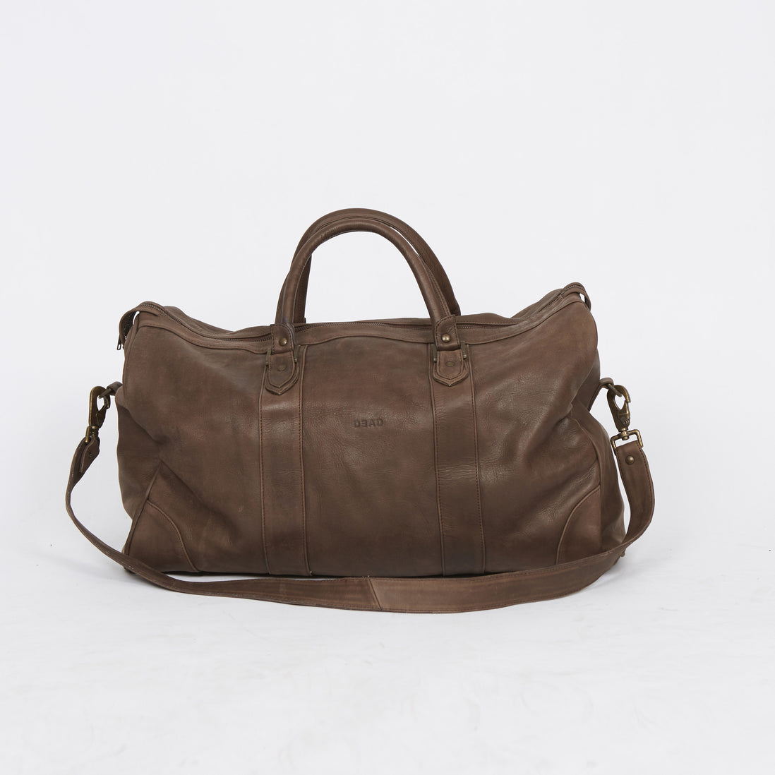 Leather Overnighter