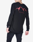 WASTED & DESTROY LS TEE - BLACK