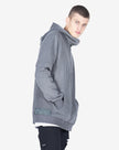 ZIP FUNNEL HOOD - GREY