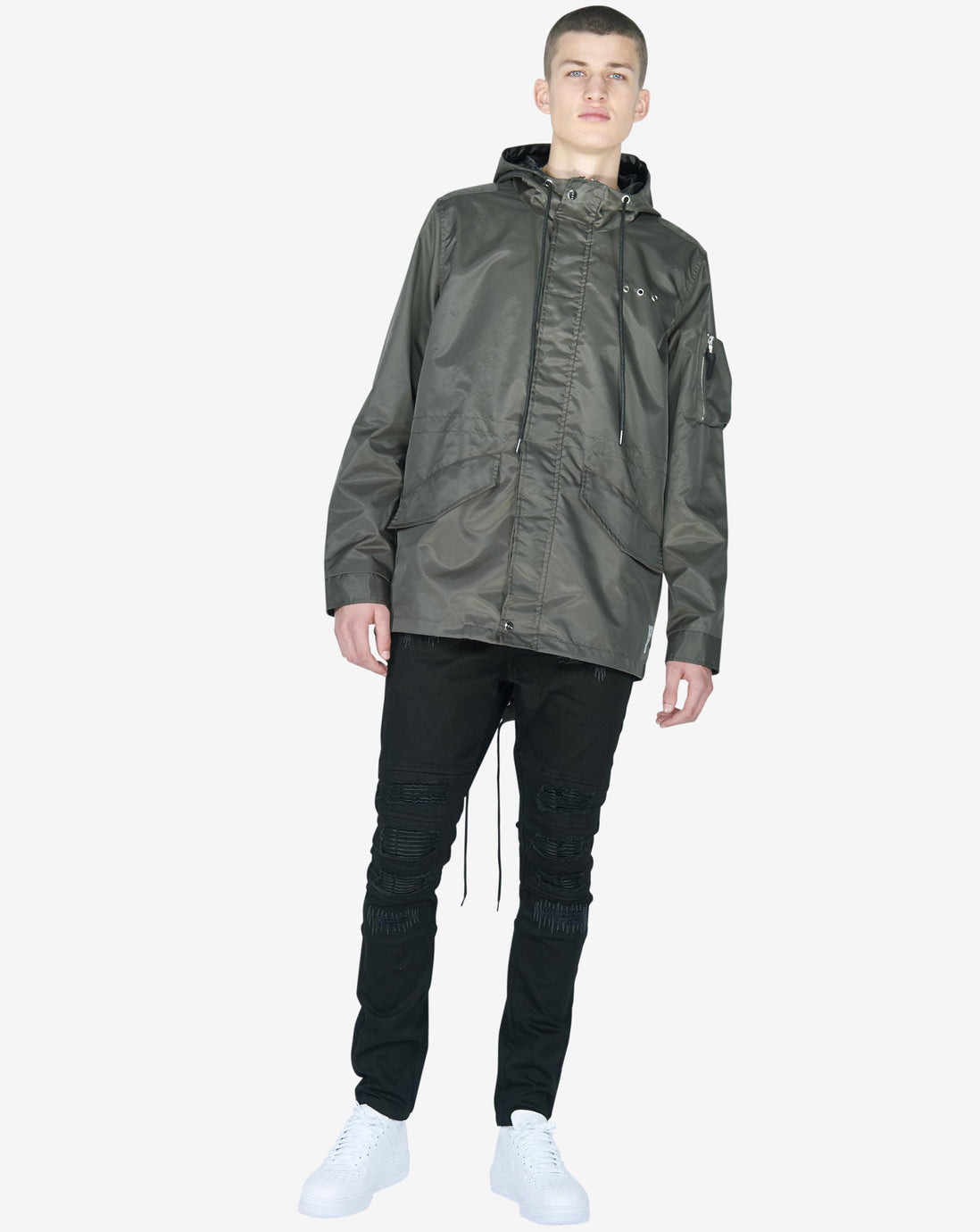 REVOLUTION ANORAK - OLIVE