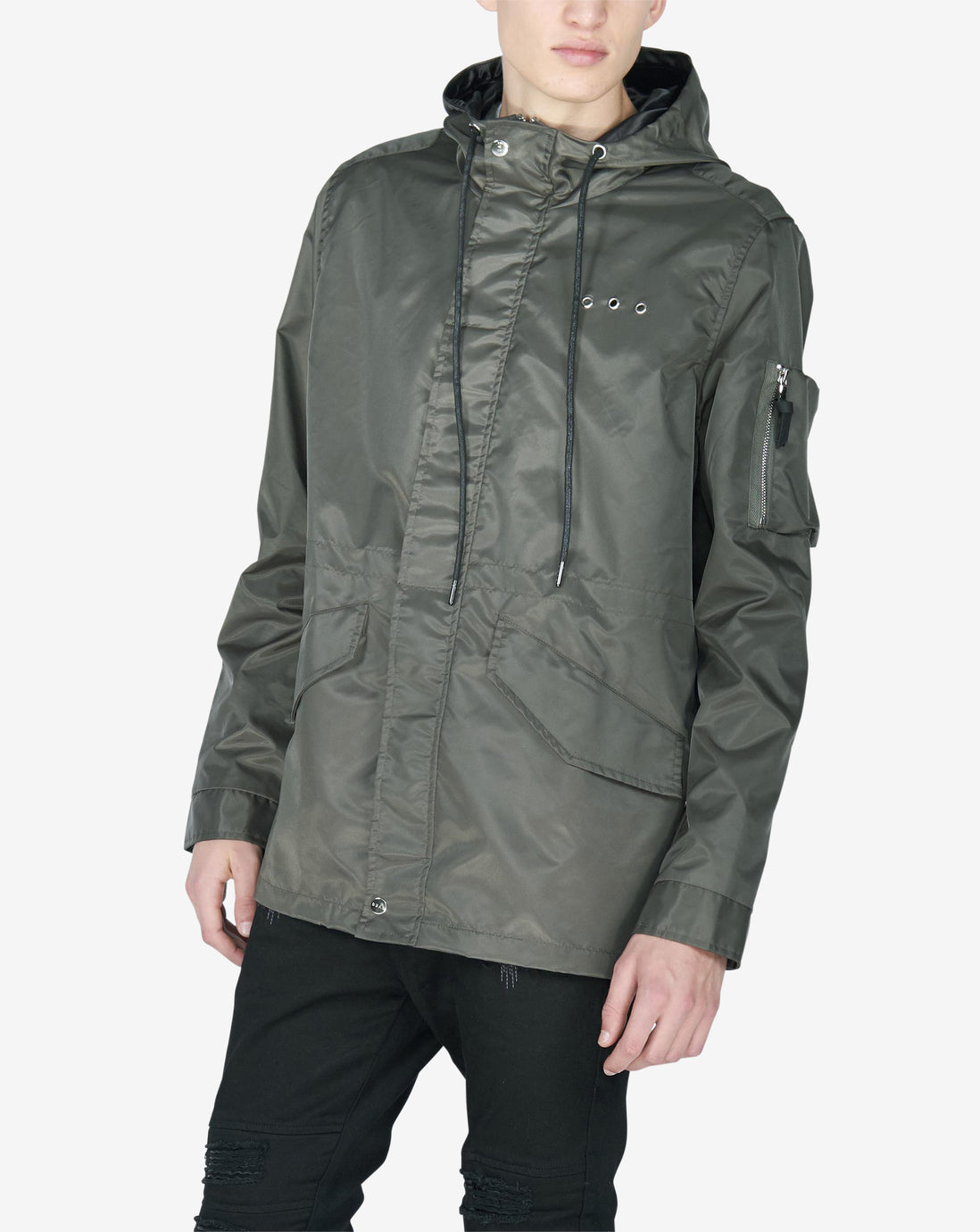 REVOLUTION ANORAK - OLIVE