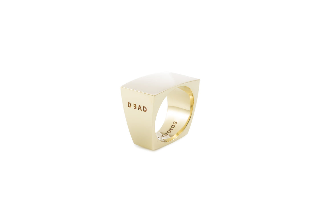 DECES RING- BRASS