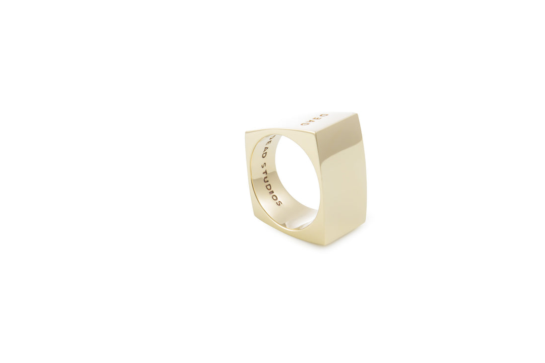 DECES RING- BRASS