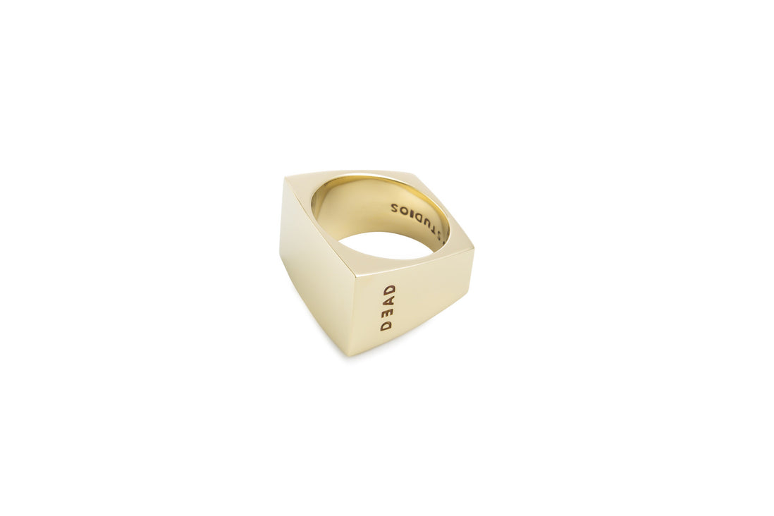 DECES RING- BRASS