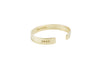 DECES CUFF- BRASS