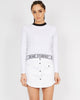 TEAM BAND LONG SLEEVE CROP