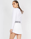 TEAM BAND LONG SLEEVE CROP
