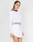 TEAM BAND LONG SLEEVE CROP