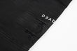 001 Destroy jean Black