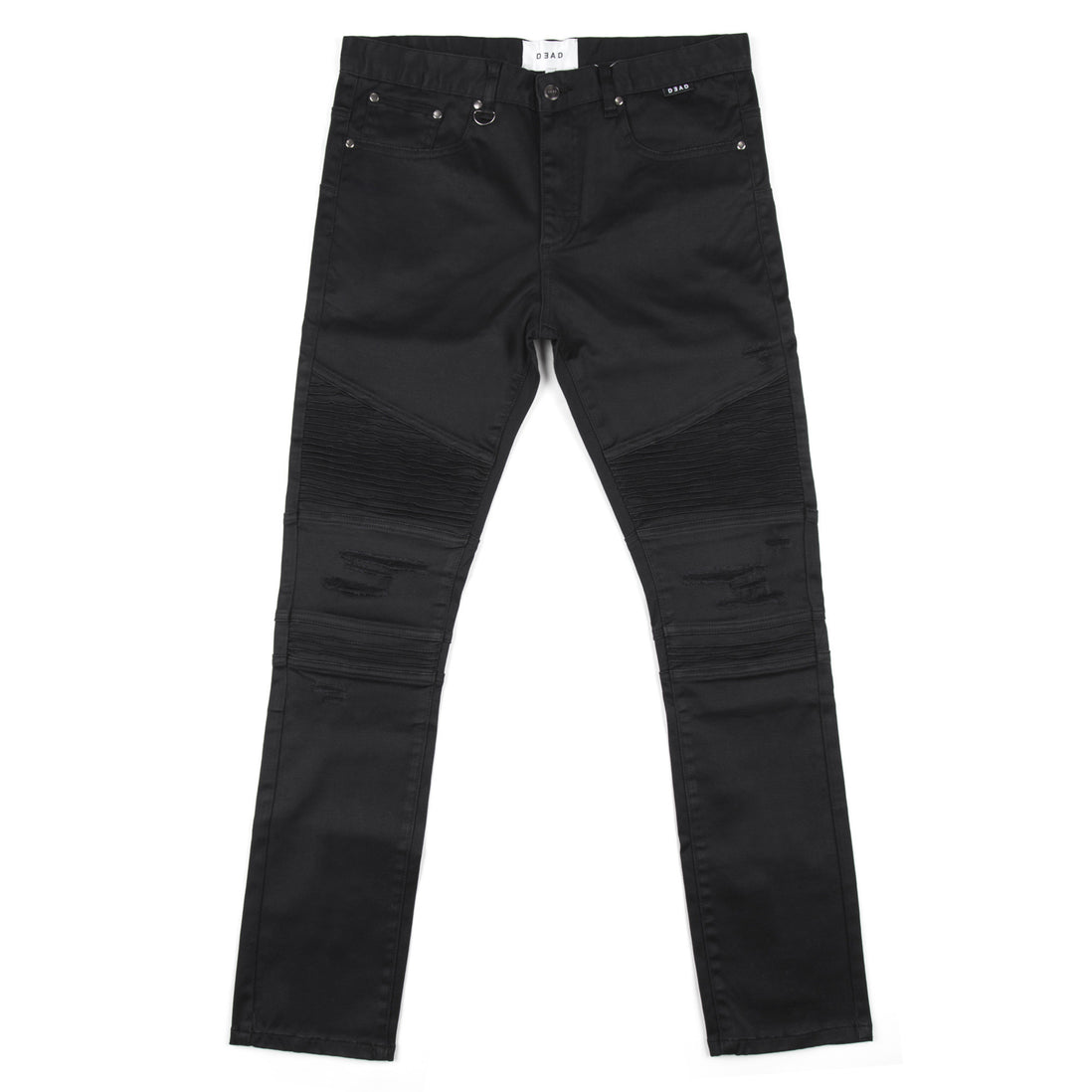 001 Destroy jean Black