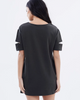 CUT OUT TEE DRESS - OLIVE